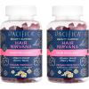 imagePacifica Beauty Nirvana Gummies Supplement for Hair Support Wheat Soy  Gluten Free Vitamin E C Biotin Vegan ampamp Cruelty Free Red Cherry 60 Count Pack of 2