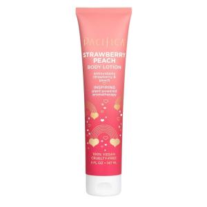 imagePacifica Lavender Moon Body Lotion  Relaxing Lavender ampamp Rose Scented Moisturizer wChamomile ampamp Vitamin E Calming Aromatherapy Cream for Nighttime Shower Vegan ampamp CrueltyFree Dermatologist TestedStrawberry Peach