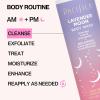 imagePacifica Beauty Lavender Moon Body Wash with Pump Bath and Shower Gel Hyaluronic Acid Rose Chamomile Moisturizing Hydrating Cleansing Soothing Calming Relaxing Vegan 12 fl oz 1 CountLavender Moon