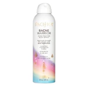 imagePacifica Bacne Acne Cleanser Spray  Bacne Warrior  Body Spray for Acne Treatment  w 2 Salicylic Acid Niacinamide ampamp Aloe  for Body Chest ampamp Back Acne for Teens ampamp Adults Vegan Dermatologist TestedBacne Warrior