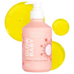 imagePacifica Beauty Lavender Moon Body Wash with Pump Bath and Shower Gel Hyaluronic Acid Rose Chamomile Moisturizing Hydrating Cleansing Soothing Calming Relaxing Vegan 12 fl oz 1 CountGlow Baby Brightening