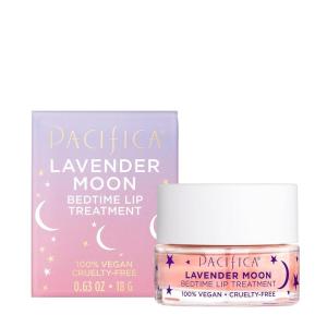 imagePacifica Lavender Moon Lip Mask  Hydrating Bedtime Lip Treatment for Dry Wrinkled Lips Shea ampamp Jojoba Vegan CrueltyFree Lip Repair 063 Ounce Vegan ampamp CrueltyFree Clean Beauty