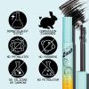imagePacifica Mascara  Surf Lash Eyelash Mascara WaterResistant LashDefining Formula with Jojoba Oil ampamp Vegan Pectin for Long Full Lashes Unique HalfPipe Twisted Wand Vegan ampamp CrueltyFree
