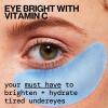 imagePacifica Undereye Spot Serum Mask  Bright Eye Vitamin C Mask for Dark Circles ampamp Hydration Brightening Under Eye Treatment Vegan ampamp CrueltyFree 1 Pack