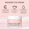 imagePacifica Vegan Collagen Overnight Face ampamp Eye Cream Set of 2  Night Cream  AntiAging Lotion  Plumping Collagen Moisturizer ampamp Undereye Treatment Infused wHyaluronic Acid ampamp Caffeine Hydrates ampamp FirmFace Cream  Eye Cream Set