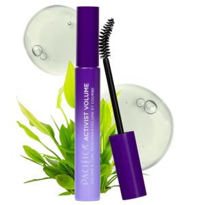imagePacifica Beauty Activist Volume ampamp Curl Black Mascara Vegan Collagen Lash Serum ampamp Clear Mascara Primer Lengthening  Volumizing Clean Makeup Glass Value Pack Silicone Free Vegan ampamp Cruelty FreeCurling Mascara