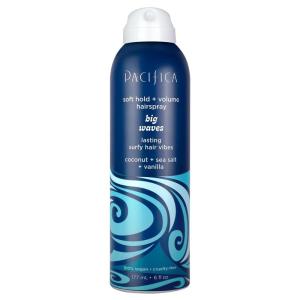 imagePacifica Beauty Big Waves Coconut Vanilla ampamp Sea Salt Hairspray Controls Frizz ampamp Adds Volume Designed for Wavy Hair Vegan ampamp CrueltyFree 6 Fl OzBig Waves Hairspray