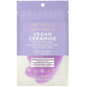 imagePacifica Beauty Reusable Lip Line Mask Skincare Silicone Mask For Fine Lines and Wrinkles Lift and Firm Pair with Serum Storage Tin Included Skin Care Face Masks Skincare Vegan 2 PiecesUnder Eye  Smile Line Patches