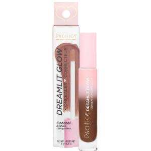 imagePacifica Concealer  DreamLit Glow Full Coverage Concealer with Squalane for Dark Circles ampamp Dark Spot Correction Lightweight ampamp LongLasting Vegan ampamp CrueltyFree Shade 09 Warm HoneyShade 3 Darkest