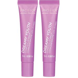 imagePacifica Dreamy Youth Complex Lip Balm  AntiAging Vegan Collagen ampamp Squalane Lip Treatment Deep Hydration for Dry Lips Clean Vegan 05 oz05 Ounce Pack of 2