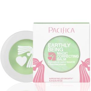 imagePacifica Earthly Being Magic Correcting Balm  Green Color Corrector Face Primer for Redness Vegan ampamp CrueltyFree Smoothing Balm 015 oz
