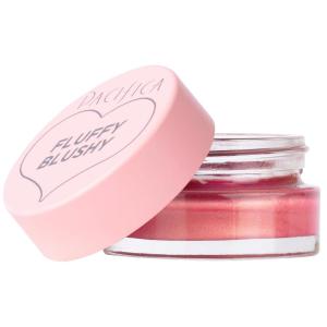 imagePacifica Fluffy Blushy Cream Blush  Face Makeup  Bloom Bright Fuchsia AirWhipped Cheek ampamp Lip Color Bold Buildable Pigment Lightweight Buildable Dewy Finish Vegan Collagen Infused Clean BeautyBloom