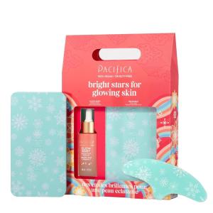imagePacifica Glow Baby Brightening Serum ampamp Reusable Face Mask Set  Vitamin C  Glycolic Acid for Radiant Hydrated Skin Clean Vegan Skincare Gift Kit for Women ampamp Teens Stocking Stuffer Beauty Set