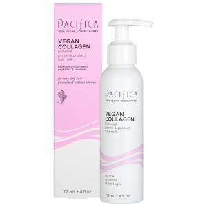 imagePacifica Heat Protection Spray for Hair  Vegan Collagen Blowout Prime ampamp Thermal Protection Hair Milk  Blow Dry Spray  for Curly Wavy ampamp Straight Hair  Vegan ampamp CrueltyFree Dermatologist Tested4 Fl Oz Pack of 1