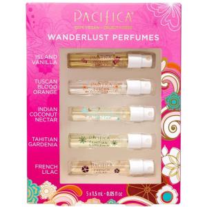 imagePacifica Indian Coconut Nectar Perfume Spray  Tropical Vanilla ampamp Coconut Fragrance Layerable Beachy Perfume for Women Clean NonToxic Vegan ampamp CrueltyFree Formula AllDay Long LastingVanilla  French Lilac  Tahitian Gardenia  Indian Coconut Nectar  Tuscan Blood Orange