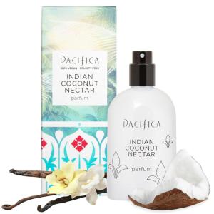 imagePacifica Indian Coconut Nectar Perfume Spray  Tropical Vanilla ampamp Coconut Fragrance Layerable Beachy Perfume for Women Clean NonToxic Vegan ampamp CrueltyFree Formula AllDay Long LastingIndian Coconut Nectar Warm  Tropical blend of Creamy Coconut and Sweet Madagascar Vanilla