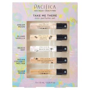 imagePacifica Indian Coconut Nectar Perfume Spray  Tropical Vanilla ampamp Coconut Fragrance Layerable Beachy Perfume for Women Clean NonToxic Vegan ampamp CrueltyFree Formula AllDay Long LastingWood