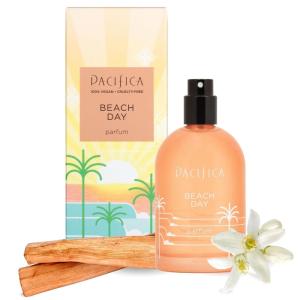 imagePacifica Indian Coconut Nectar Perfume Spray  Tropical Vanilla ampamp Coconut Fragrance Layerable Beachy Perfume for Women Clean NonToxic Vegan ampamp CrueltyFree Formula AllDay Long LastingBeach Day Salt  Sandalwood  Orange Flower  and Smoke Notes