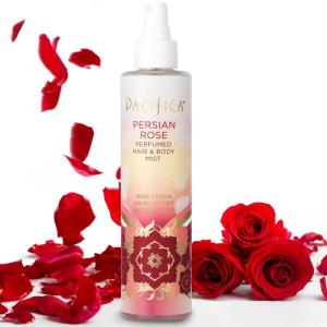 imagePacifica Island Vanilla Hair Mist Perfume and Full Body Spray for Women  Fragrance Spray for A MoodLifting Experience ParabenFree Clean Beauty No Alcohol Vegan ampamp CrueltyFree 6 oz ozPersian Rose Perfumed