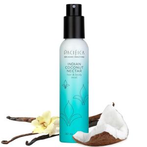 imagePacifica Island Vanilla Hair Mist Perfume and Full Body Spray for Women  Fragrance Spray for A MoodLifting Experience ParabenFree Clean Beauty No Alcohol Vegan ampamp CrueltyFree 6 oz ozNew Indian Coconut Nectar