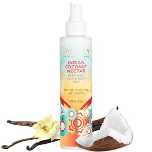 imagePacifica Island Vanilla Hair Mist Perfume and Full Body Spray for Women  Fragrance Spray for A MoodLifting Experience ParabenFree Clean Beauty No Alcohol Vegan ampamp CrueltyFree 6 oz ozIndian Coconut Nectar