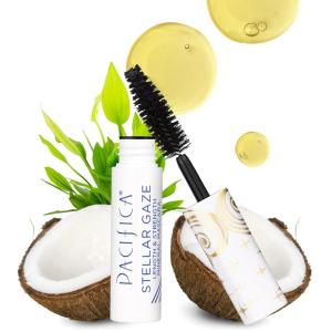 imagePacifica Mini Stellar Gaze Mascara  Supernova Black Trial Size Length ampamp Strength Mineral Mascara TravelFriendly Vegan Ophthalmologist Tested