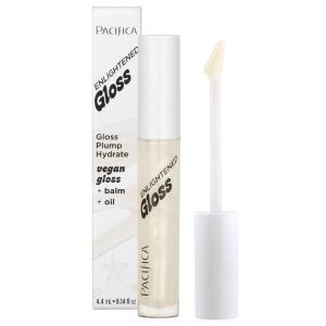 imagePacifica Plumping Lip Gloss  Sugar Cake Flavored Shimmering Gold Hydrating Lip Oil Balm No Tingle Lip Plumper with Shea Butter NonSticky High Shine Sweet Finish Vegan ampamp CrueltyFree 014oz