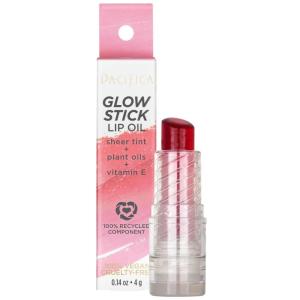 imagePacifica Tiniter Lip Balm Oil  Crimson Crush Sheer Red Tint Hydrating Lip Balm Oil with Vitamin E Moisturizing Glossy Shine Vegan ampamp CrueltyFreeRosy Glow