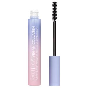 imagePacifica Vegan Collagen Eye Lash Serum ampamp Clear Mascara Primer  Conditioning Vitamin B ampamp E Formula for Longer Fuller Lashes Eyelash Makeup CrueltyFree Clean Ophthalmologist TestedVegan Collagen Fluffy Lash Mascara
