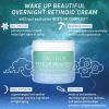 imagePacifica Beauty Wake Up Beautiful Retinoid Eye Cream ampamp Overnight Retinoid Cream Set Skincare Moisturizer Face Cream For Dry Aging Sensitive Skin Vegan 05 fl oz and 17 fl oz Set of 2Retinoid Face Cream  Eye Cream
