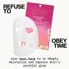 imagePacifica Disobey Time Rose ampamp Peptide Facial Sheet Mask Hydrating AntiAging Mask for Fine Lines ampamp Dry Skin Infused wHyaluronic Acid ampamp Chamomile Clean Beauty Vegan ampamp CrueltyFree Dermatologist Tested1 Count Pack of 1