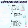 imagePacifica Future Youth Time Shift Hydrogel Facial Mask  12PACK  MultiPeptide AntiAging Sheet Mask for Firming ampamp Plumping UltraHydrating SerumInfused Mask for Face ampamp Neck 100 Vegan2 Count Pack of 1
