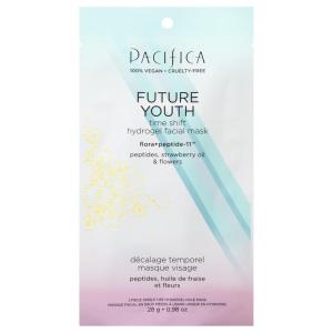 imagePacifica Future Youth Time Shift Hydrogel Facial Mask  12PACK  MultiPeptide AntiAging Sheet Mask for Firming ampamp Plumping UltraHydrating SerumInfused Mask for Face ampamp Neck 100 Vegan2 Count Pack of 1