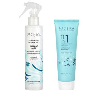 imagePacifica Hair Detangler Spray ampamp LeaveIn Conditioner Bundle  TangleReleasing Hydrating Leave On Conditioning Elixir for Frizz Control Knotty Hair Repair ampamp Smooth Shiny Finish Vegan All Hair Types
