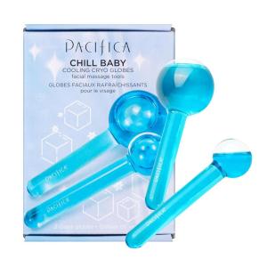 imagePacifica Ice Roller Cryo Globes  Cooling Glass Facial Massager for Face Eyes ampamp Neck  Cold Therapy Beauty Tool for Puffy Eyes Dark Circles Redness Wrinkles  Skin Care Gift for Women ampamp MenGlass Cyro Globes