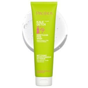 imagePacifica Mini Glow Baby Brightening Facial Cleanser 14 oz  Vitamin C ampamp Glycolic Acid AHA Face Wash Daily Cleanser for AntiAging Exfoliating for Smooth Even Glowing Skin Vegan Clean BeautyKale Detox