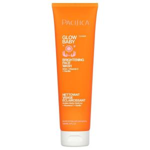 imagePacifica Mini Glow Baby Brightening Facial Cleanser 14 oz  Vitamin C ampamp Glycolic Acid AHA Face Wash Daily Cleanser for AntiAging Exfoliating for Smooth Even Glowing Skin Vegan Clean BeautyGlow Baby Brightening