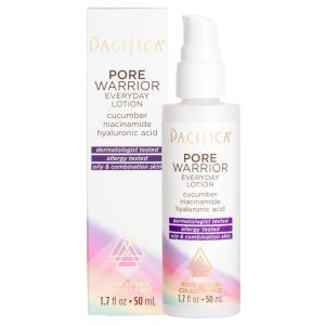 imagePacifica Pore Warrior Everyday Face Lotion Acne Fighting  Niacinamide Cucumber and Hyaluronic Acid17 oz