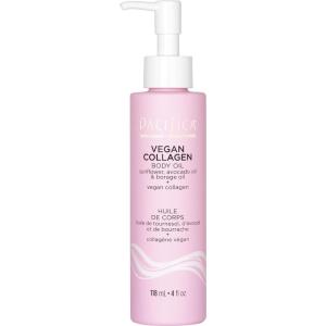 imagePacifica Rose Quartz Body Oil  High Vibration Hydrating Body Oil with Natural Plant Oils ampamp Rose Quartz Crystals Moisturizing ampamp Nourishing Vegan ampamp CrueltyFree Clean Beauty Floral Scent 4 ozVegan Collagen Body Oil