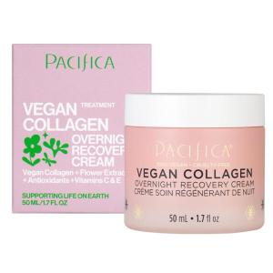 imagePacifica Wake Up Beautiful Retinoid Night Cream  Overnight AntiAging Moisturizer with Hyaluronic Acid ampamp Melatonin Reduces Wrinkles ampamp Fine Lines Hydrating and Gentle for Dry or Mature Skin VeganOvernight Recovery Cream