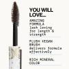 imagePacifica Stellar Gaze Mascara  Stardust Brown Length ampamp Strength Natural Mineral Mascara with Coconut ampamp Vitamin B LongWearing VeganStardust Brown