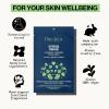 imagePacifica Beauty Skin Rehab Coconut and Caffeine Facial Mask Skincare Green Tea Puffiness Face Mask Sheet Mask Face Care All Skin Types Vegan 6 Sheets1 Count Pack of 6