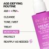 imagePacifica Beauty Dreamy Youth Day and Night Face Cream  17 Fl Oz Pack of 2 Moisturizer  For Dry and Aging Skin  Peptides Grapeseed Oil Floral Stem Cells  Sulfate  Paraben Free  Vegan and Cruelty Free