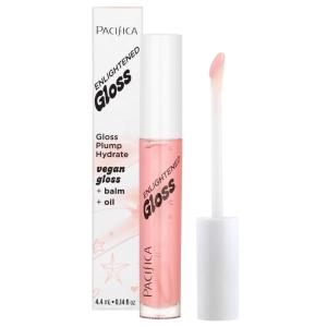 imagePacifica Plumping Lip Gloss  Jasmine Kiss Flavored LavenderPink Tint Hydrating Lip Oil Balm NoTingle Volumizing Gloss with Shea Butter ampamp Jojoba High Shine Color Vegan ampamp CrueltyFree 014oz