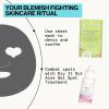 image:imagePacifica Beauty Super Green Detox Kale amp Charcoal Facial Sheet Mask For All Skin Types 6 Count